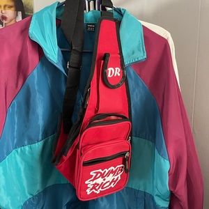 Cross body “dumb rich” bag